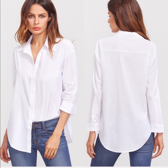 white button up shirt minimalist - Picture 2 of 3
